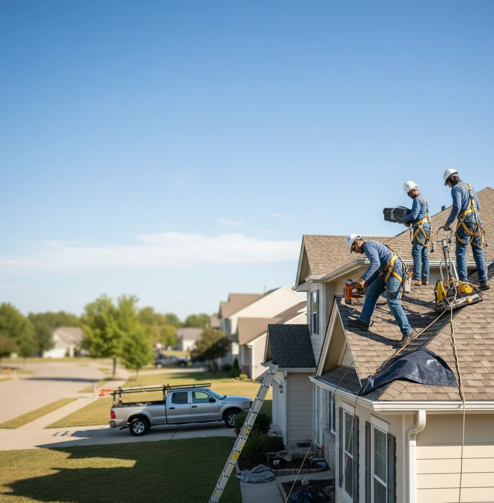 Roof Repair in Huntersville